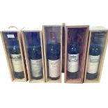 Five bottles of red wine, to include Calon-Segur, see all images