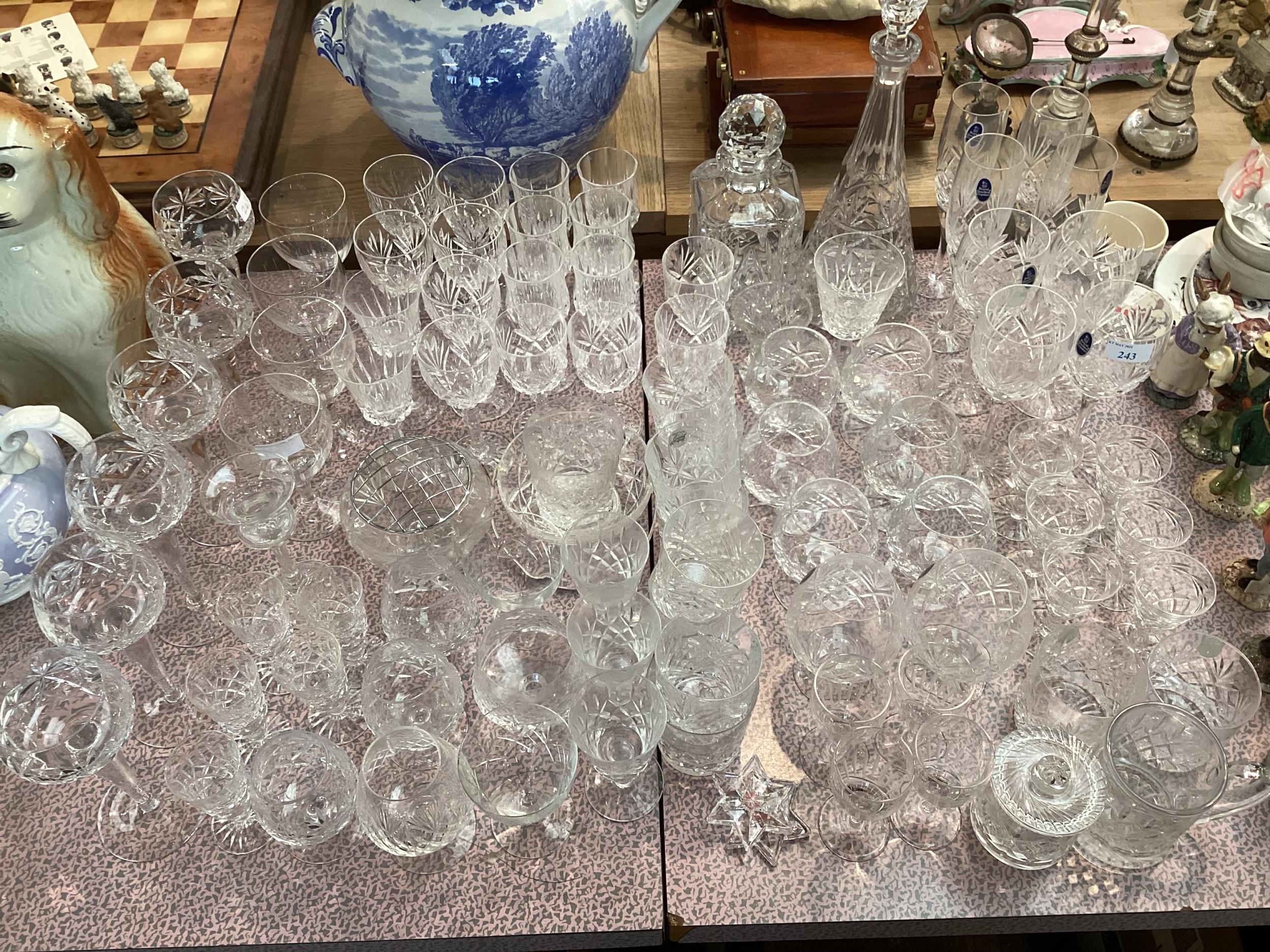 A quantity of general china and glass items, to include Royal Doulton crystal etc etc, see all - Image 8 of 14