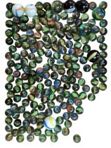 A quantity of marbles; Fawley Manor cellar clearance