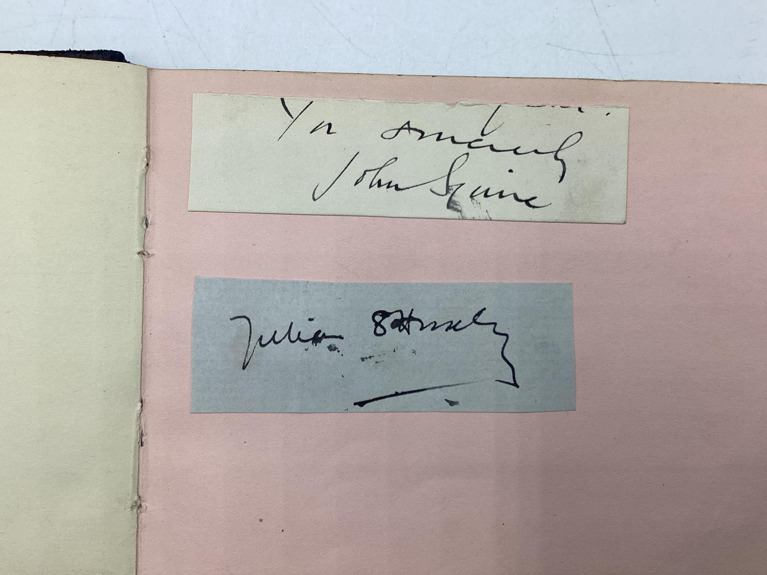 An Autograph book. see images for names - Image 8 of 22