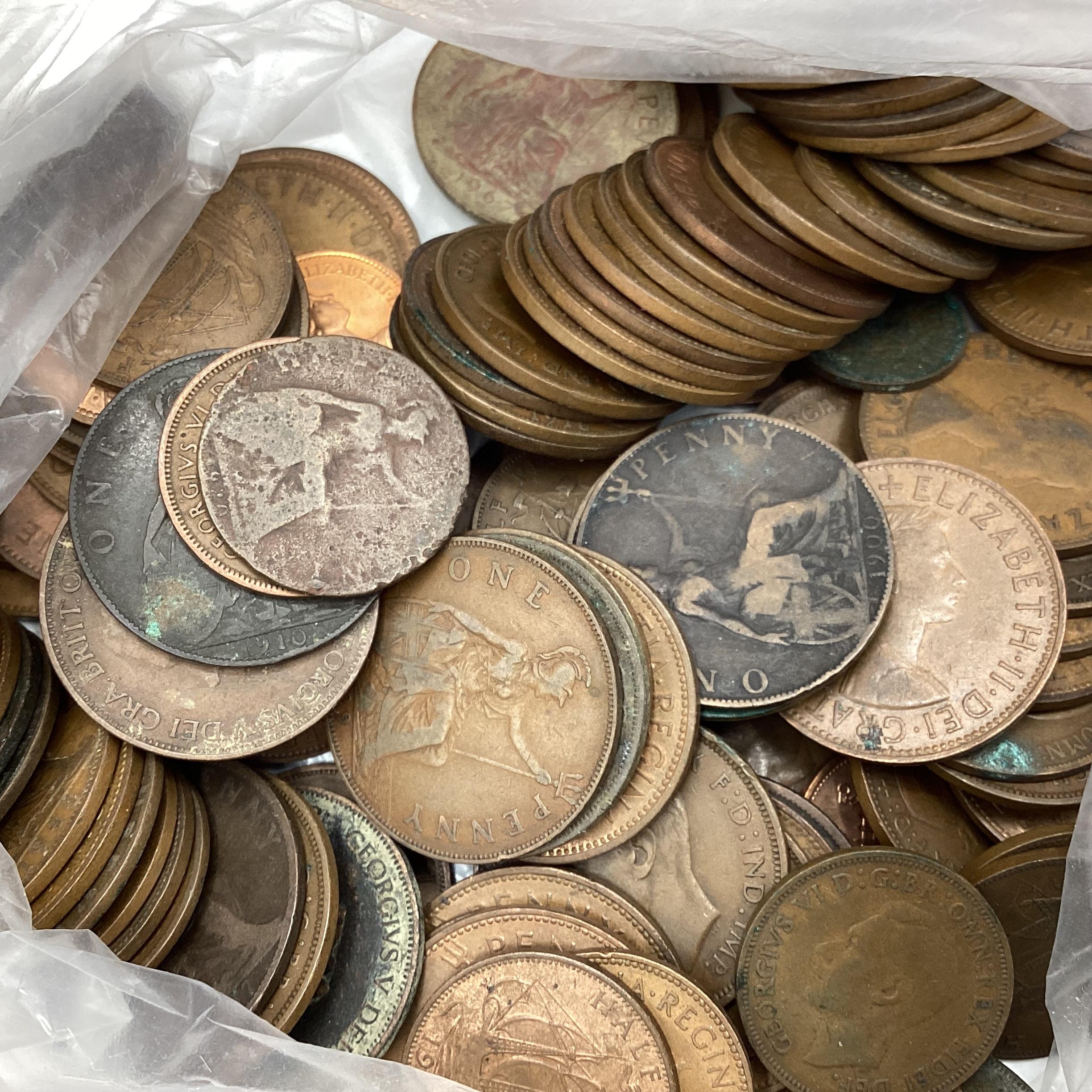 Collection of 19th and 20th century UK coinage - Image 4 of 8