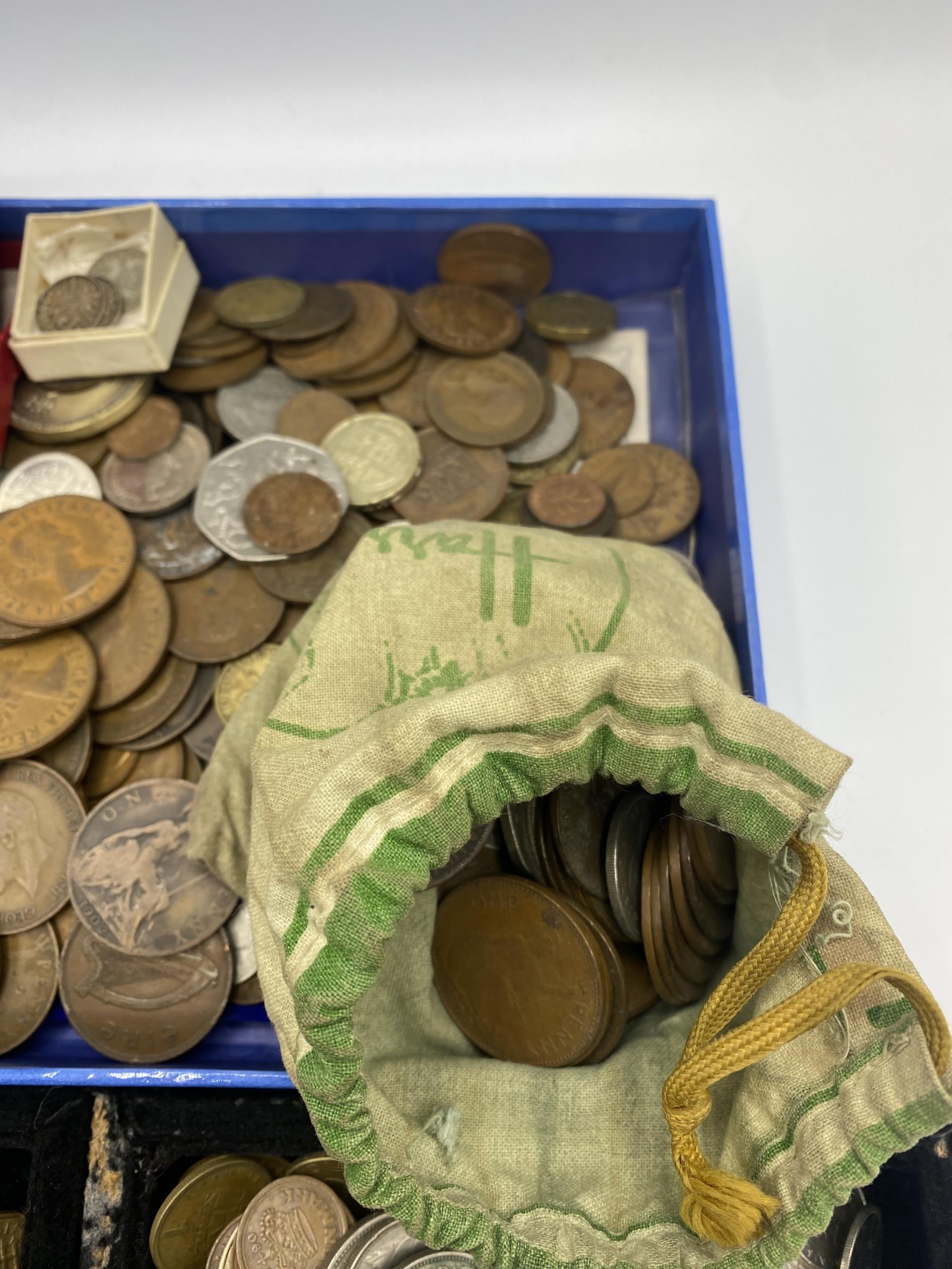 A collection of 19th and 20th century British coinage. - Image 5 of 6