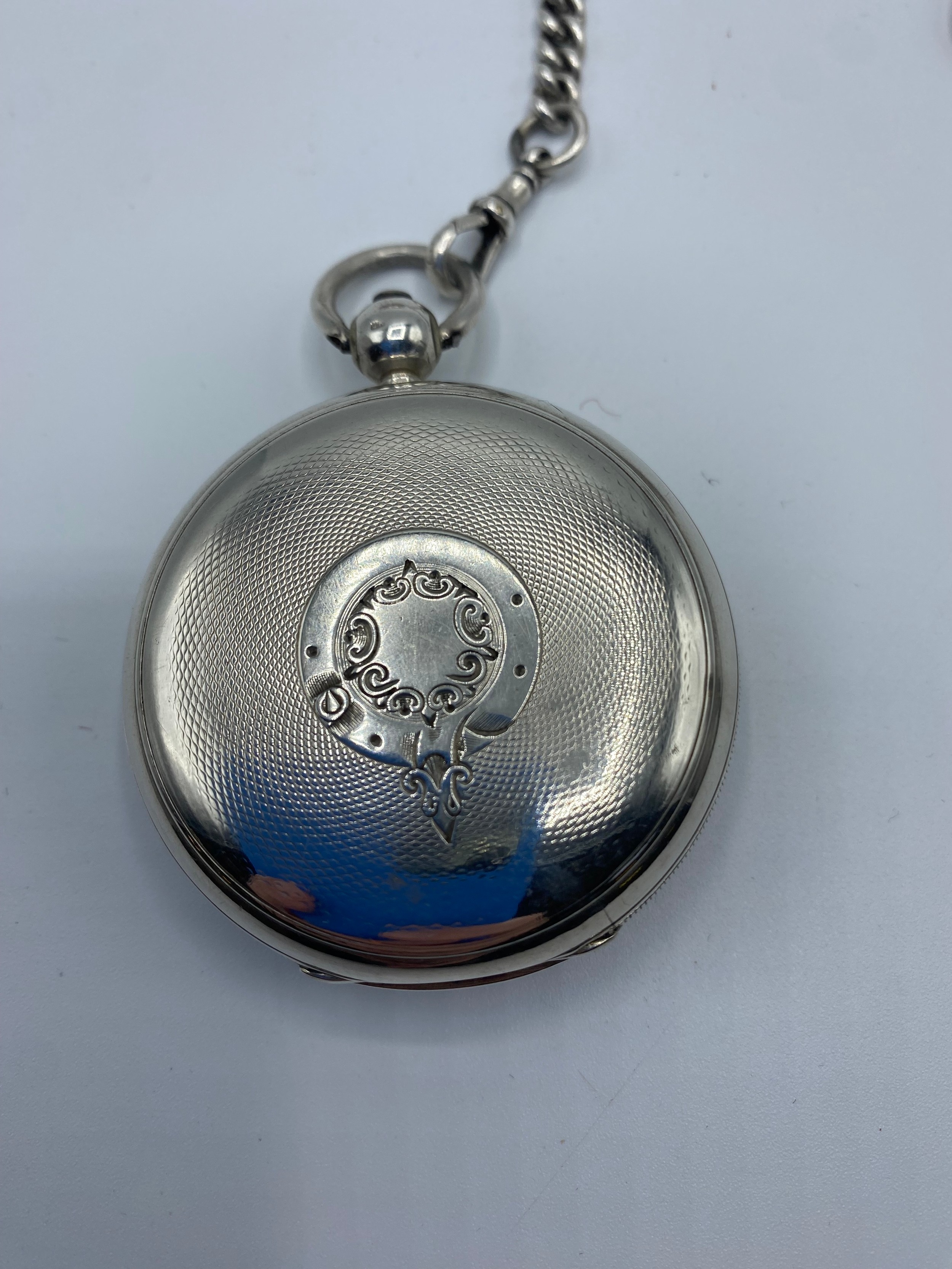 Two pocket watches a yellow and white metal Omega example and one other. - Image 8 of 10