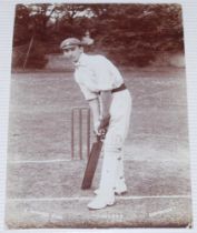 John Berry ‘Jack’ Hobbs. Surrey & England 1905-1934. Two volumes of green albums, each with title ‘
