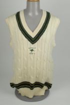 ‘Australian Youth XI’ sleeveless cricket sweater, by ‘Silver Fleece of Australia’, The sweater