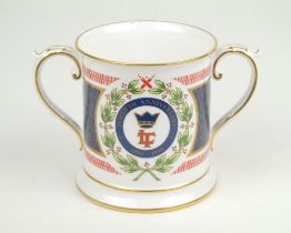 ‘Lord’s Taverners 40th Anniversary 1950-1990’. Spode china two handled loving tankard with