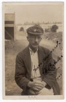 Hanson Carter. New South Wales & Australia 1897-1925. Sepia real photograph postcard of Carter