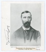 Thomas William ‘Tom’ Garrett. New South Wales & Australia 1876-1898. Rare and excellent early