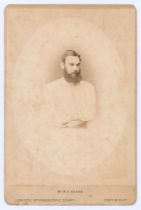 ‘Mr W.G. Grace’. William Gilbert Grace. Gloucestershire & England. 1865-1908. A good sepia cabinet