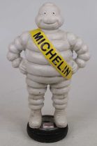 A cast iron figure of the Michelin man, h.39cm