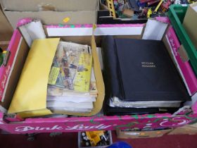 A tray of mixed toy related collectors catalogues, hardback books and ephemera, mainly relating to