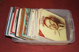 A collection of vintage LPs, to include Slim Whitman, Peter Nero and classical