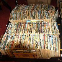 Two boxes of vintage children's books to include Commando War Stories