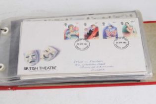 A collection of first day covers, primarily from the 70s & 80s