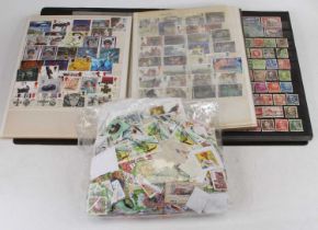 A Westminster album of stamps, being mint and used 20th century examples, English, Danish, etc,