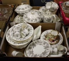 A Wedgwood Ashford pattern porcelain part tea, coffee and dinner service