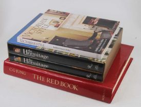 Four books to include The Victorian Style by Judith & Martin Miller, The Hermitage - 2 vols, and The