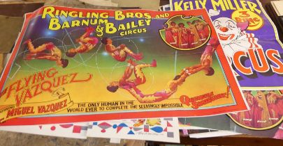A collection of circus bill posters, fly sheets etc (all loose) Quantity : 28
