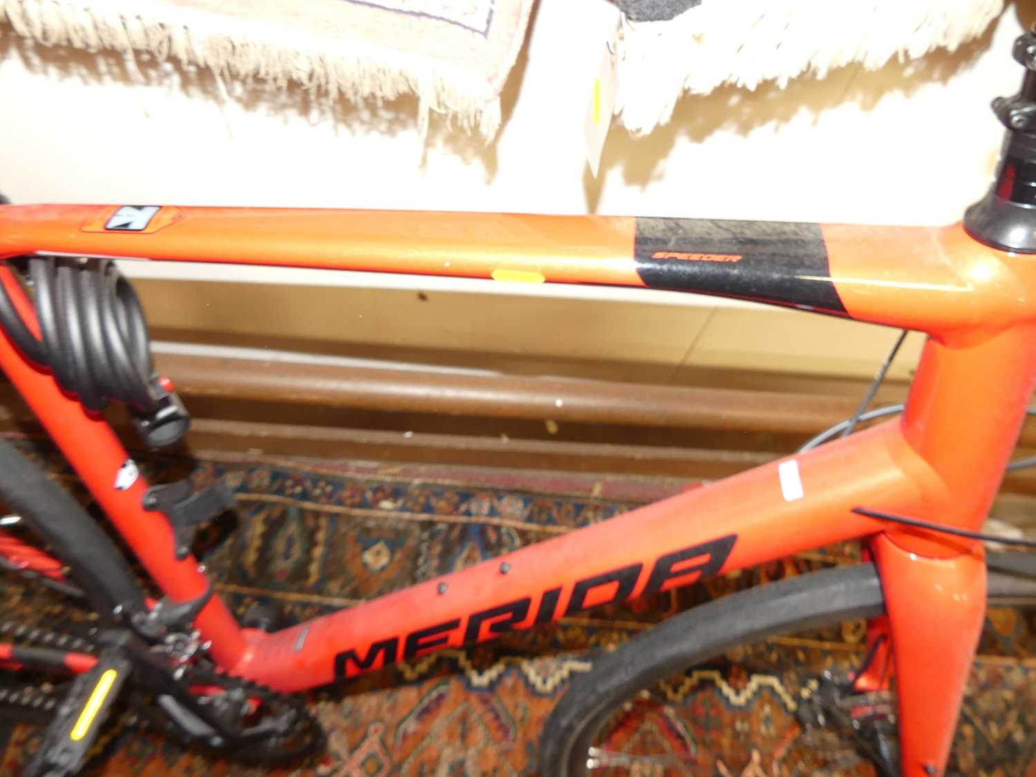 A Merida Speeder road bike Frame is markedDiameter of wheel 68cm.Axle to seat 54cmAxle to axle - Bild 3 aus 4