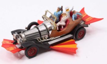 Corgi Toys No. 266 Chitty Chitty Bang Bang, comes with all four figures and working wings, loose