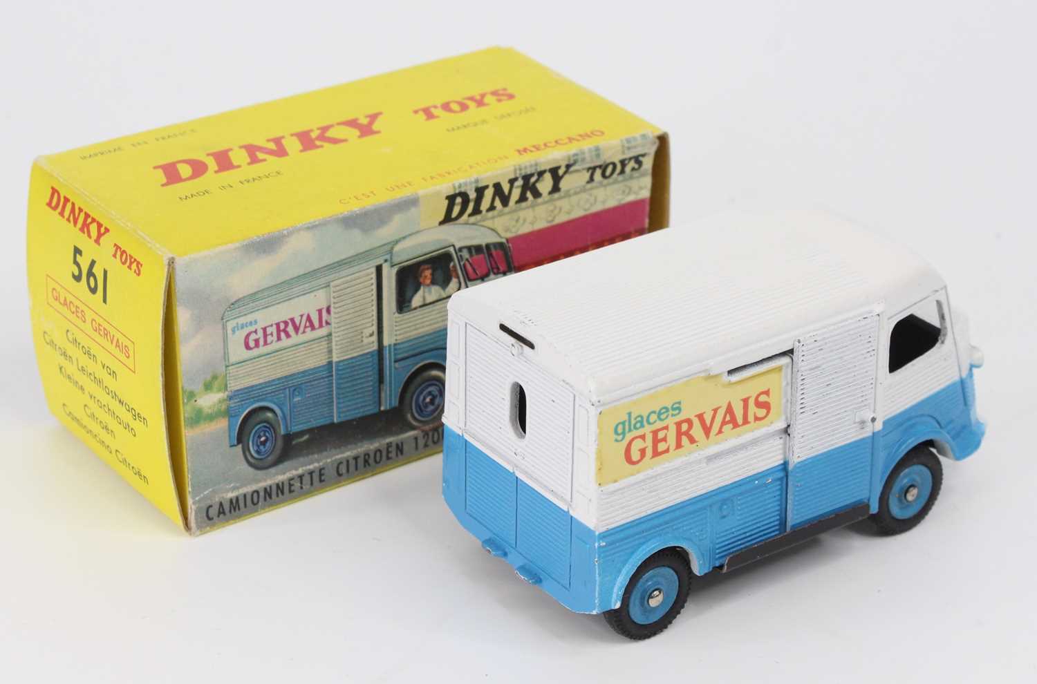 Dinky Toys 561 Citroën H Hy CIBIE - Fourgon Bleu 1/50 - Occasion France