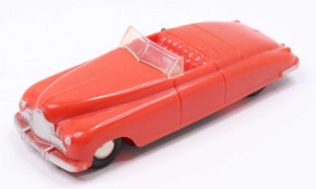 A Marx Toys plastic clockwork American open top sports car