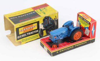 Britains Farm Series 172F, Fordson Power Major Diesel Tractor, comprising of blue tractor with