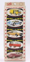The Lindberg Line Mini Lindy build and collect series 5 piece gift set, contains a Ford Mustang,