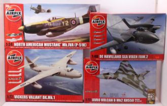 A collection of Airfix mixed scale plastic aircraft kits to include No. A14003A North American