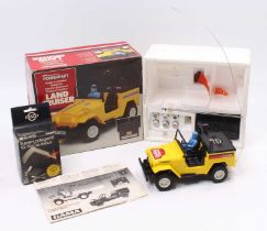 A Massey Ferguson Power Part made in Japan radio controlled model of a Power Part Landcruiser,