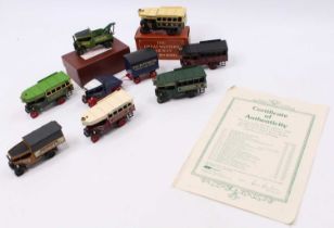 Matchbox Models of Yesteryear code 3 refinished and conversion steam related vehicles, with examples