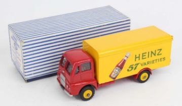 Dinky Toys No. 920 Heinz 57 Varieties guy delivery van, comprising of red cab and chassis with