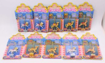 Matchbox Carousel Collection boxed group of 10 comprising 2x Camelot, 2x Rudy, 2x Cameo, and 4x