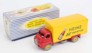 Dinky Toys, No.923 Big Bedford "Heinz Tomato Ketchup" Van, red cab and chassis, yellow back and