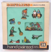 Britains No. 7530 Garden Figures Set, contains various figures in different poses, sold in the