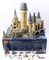 A Lego Harry Potter No. 71043 Hogwarts Castle gift set, housed in the original box with