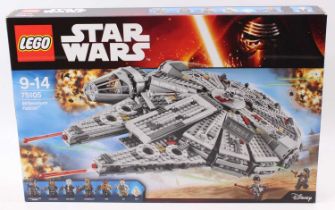 Lego Star Wars No. 75105 Millennium Falcon, factory sealed in the original box