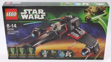 Lego Star Wars No. 75018 Jek-14's Stealth Starfighter, factory sealed in its original box