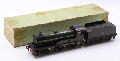 Bassett-Lowke 4-4-0 loco & tender, ‘Prince Charles’ no.62453, electric, BR green lined orange &