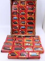 Approx. Forty Triang/Triang Hornby 4-wheeled goods wagons, a wide variety, a few duplicates. Some