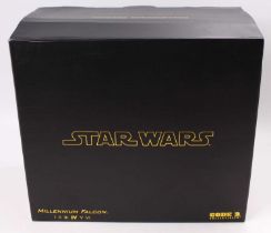 A Code Three Collectibles limited edition 1/80 scale model of the Star Wars Millennium Falcon,