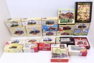 23 Corgi Classics modern issue diecasts, with examples including No. 97317 Foden Flatbed, No.