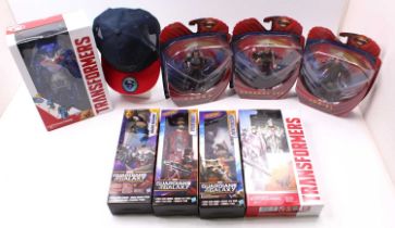 Hasbro and Mattel Guardians of the Galaxy, Transformers, and Superman Man of Steel boxed action