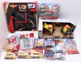 Disney Pixar Cars, Planes, and Planes 2 boxed model group including a Planes Fire & Rescue talking