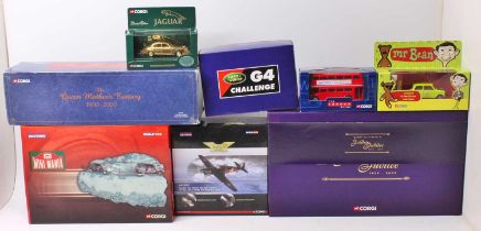 Corgi Classics and Aviation Archive mixed modern issue diecast group of 8 including CC99196 Winter