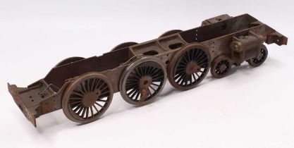 A 3.5" gauge part built to LBSC designs standard class 5, 4-6-0 live steam locomotive, comprising of