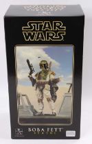 A Gentle Giant Ltd No. 7583 limited edition Star Wars Boba Fett, 12" example, housed in the original