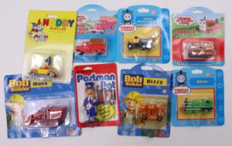 ERTL and Racing Champions collection of TV related toys, with examples including ERTL Thomas The