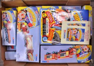 12 Corgi Classics Chipperfields Circus diecasts, with examples including No. 97303 Bedford O