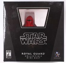 A Gentle Giant Ltd 1/6 scale Star Wars collectable bust of Royal Guard, housed in the original